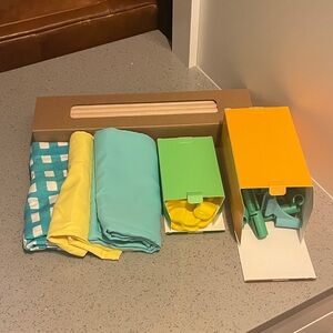 Lovevery Fort Set and Puppet Theatre Fort Covers